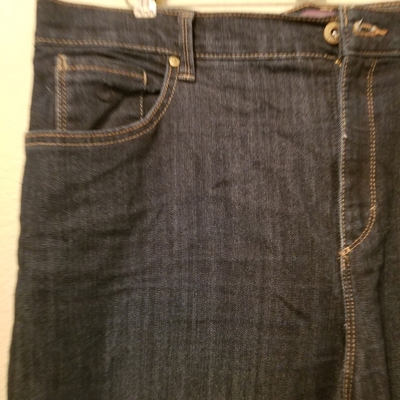 Gloria Vanderbilt Women's Amanda, Sz 14 Average Jeans, 38.5 X 30.5 5 Pocket - Picture 2 of 6